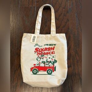Squishmallows x Five Below Exclusive Tote Bag New with Tags 14 x 12 x 3.5 Inches